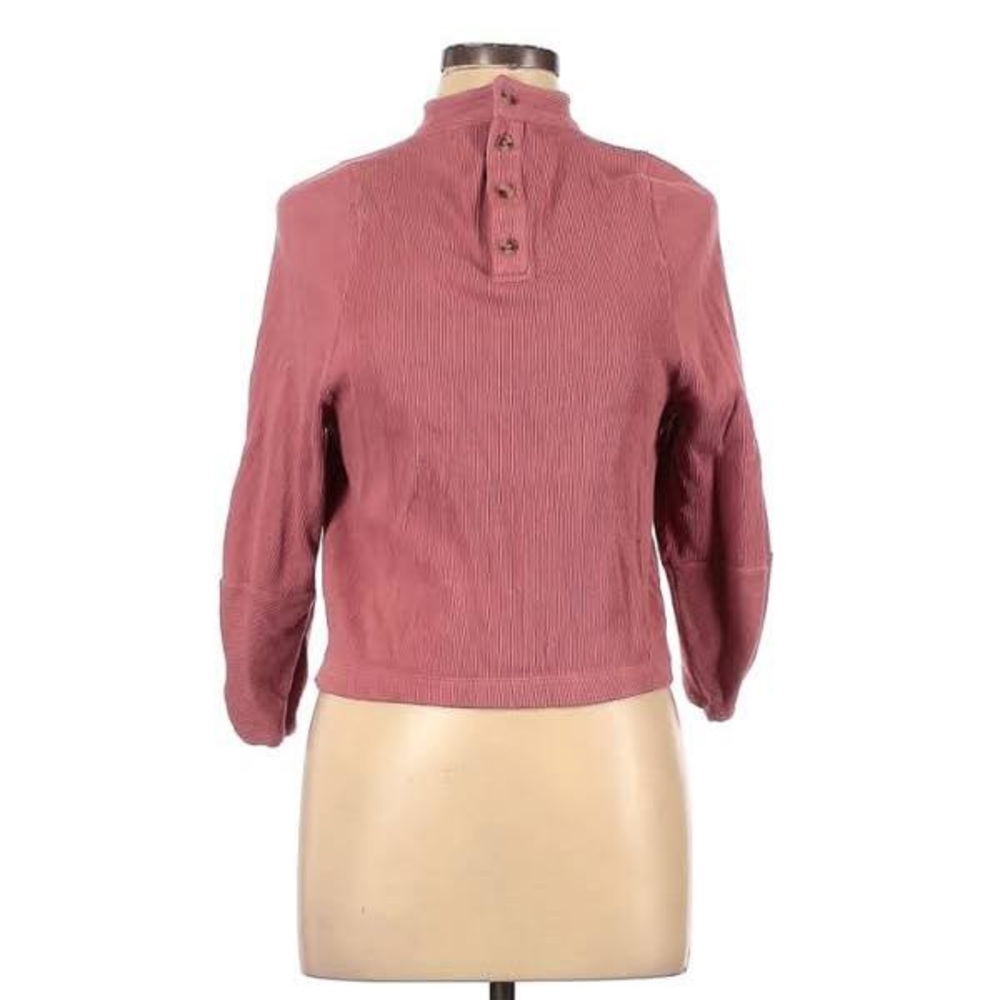 Texture & Thread Madwell 3/4 Sleeve Blouse - CREAM